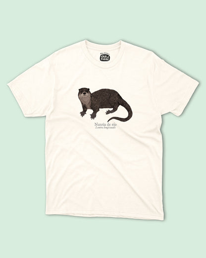 Camiseta Nutria de río