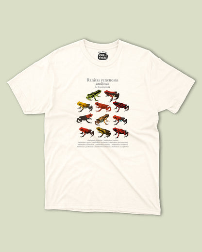 Camiseta Ranitas Venenosas Andinas