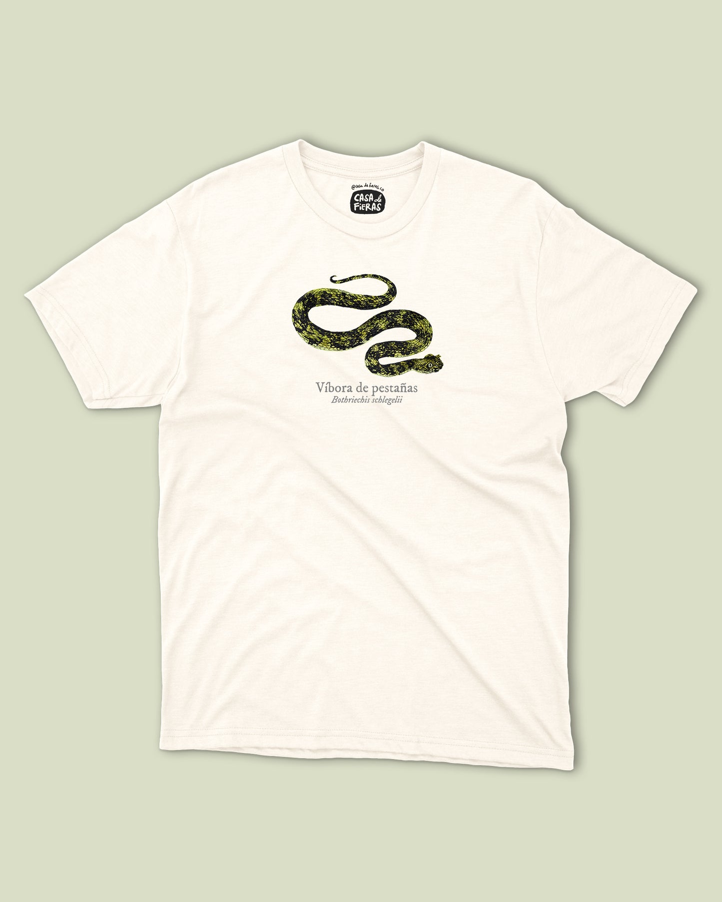 Camiseta Víbora de pestañas