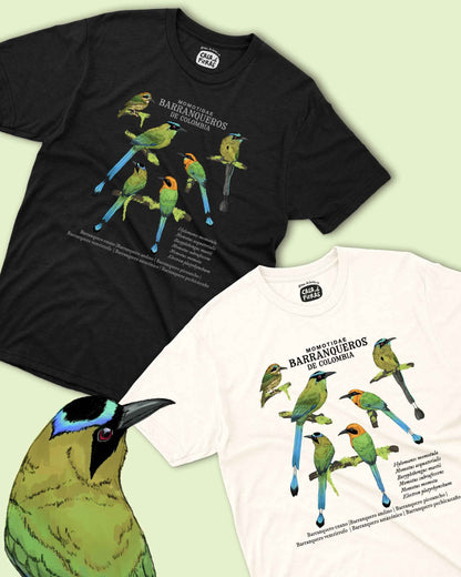 Camiseta Barranqueros | Fauna Colombiana | 100% algodón