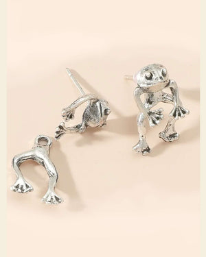 Aretes topitos Ranita | Casa de Fieras