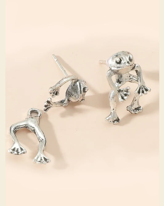 Aretes topitos Ranita
