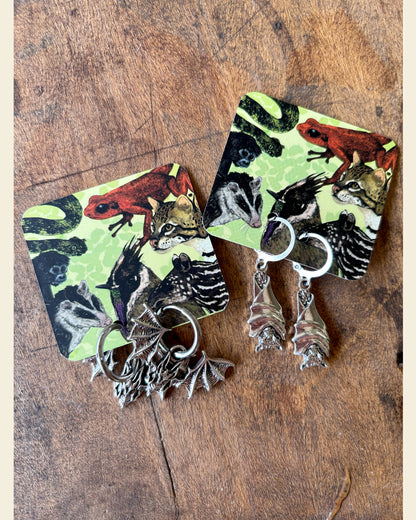 Aretes Murciélago