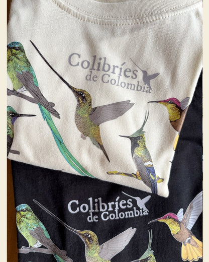 Camiseta Colibríes de Colombia