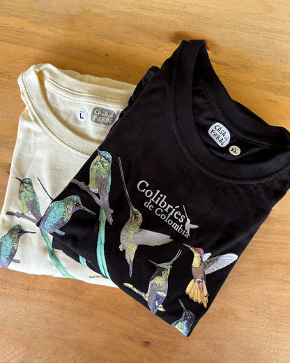 Camiseta Colibríes de Colombia