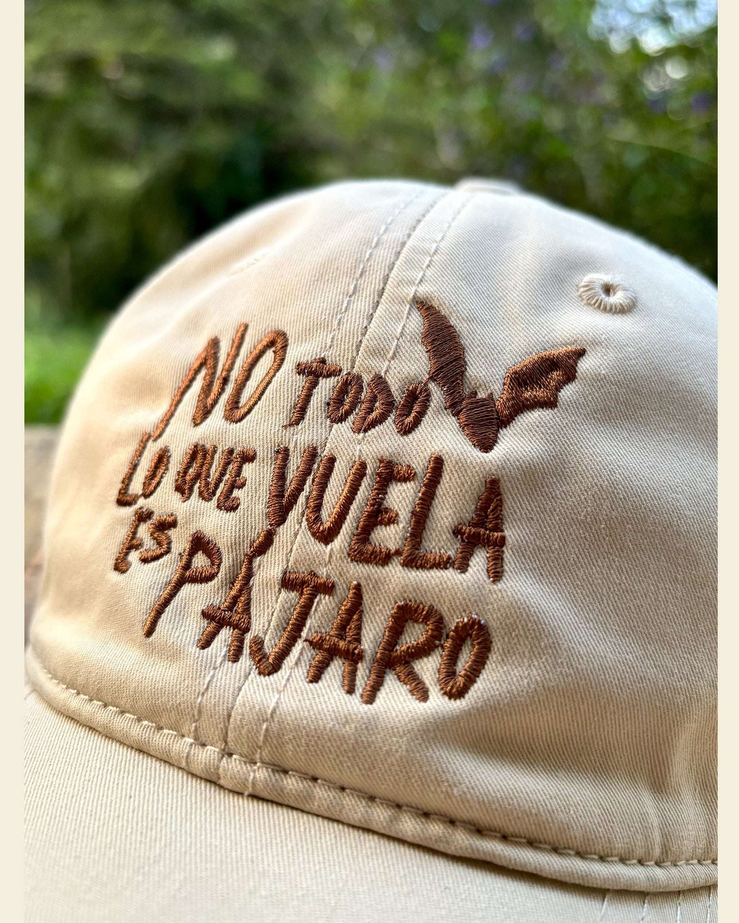 Gorra No Todo Lo Que Vuela Es Pájaro | Chiroptera | Murciélagos Casa de Fieras