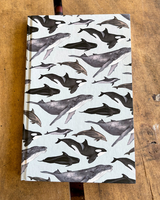 Libreta Delfines y Ballenas