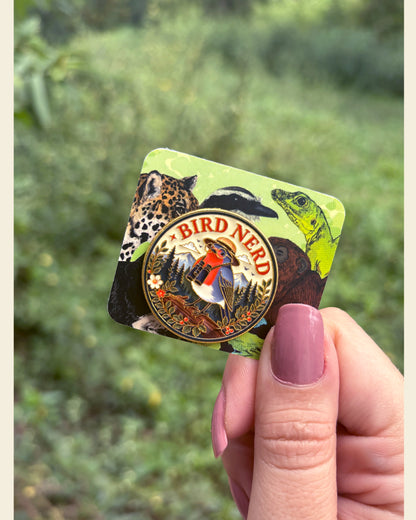 Pin Bird Nerd
