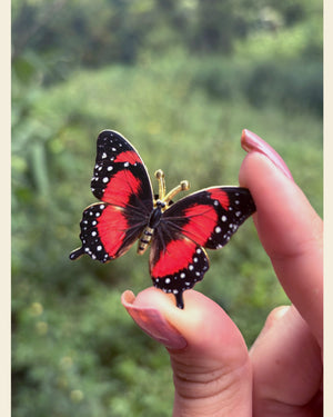 Pin Mariposa Fresa