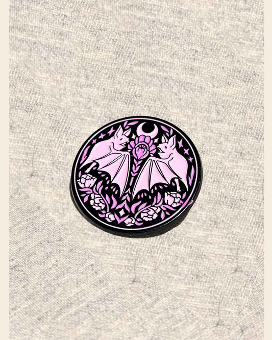 Pin Murciélagos rosa