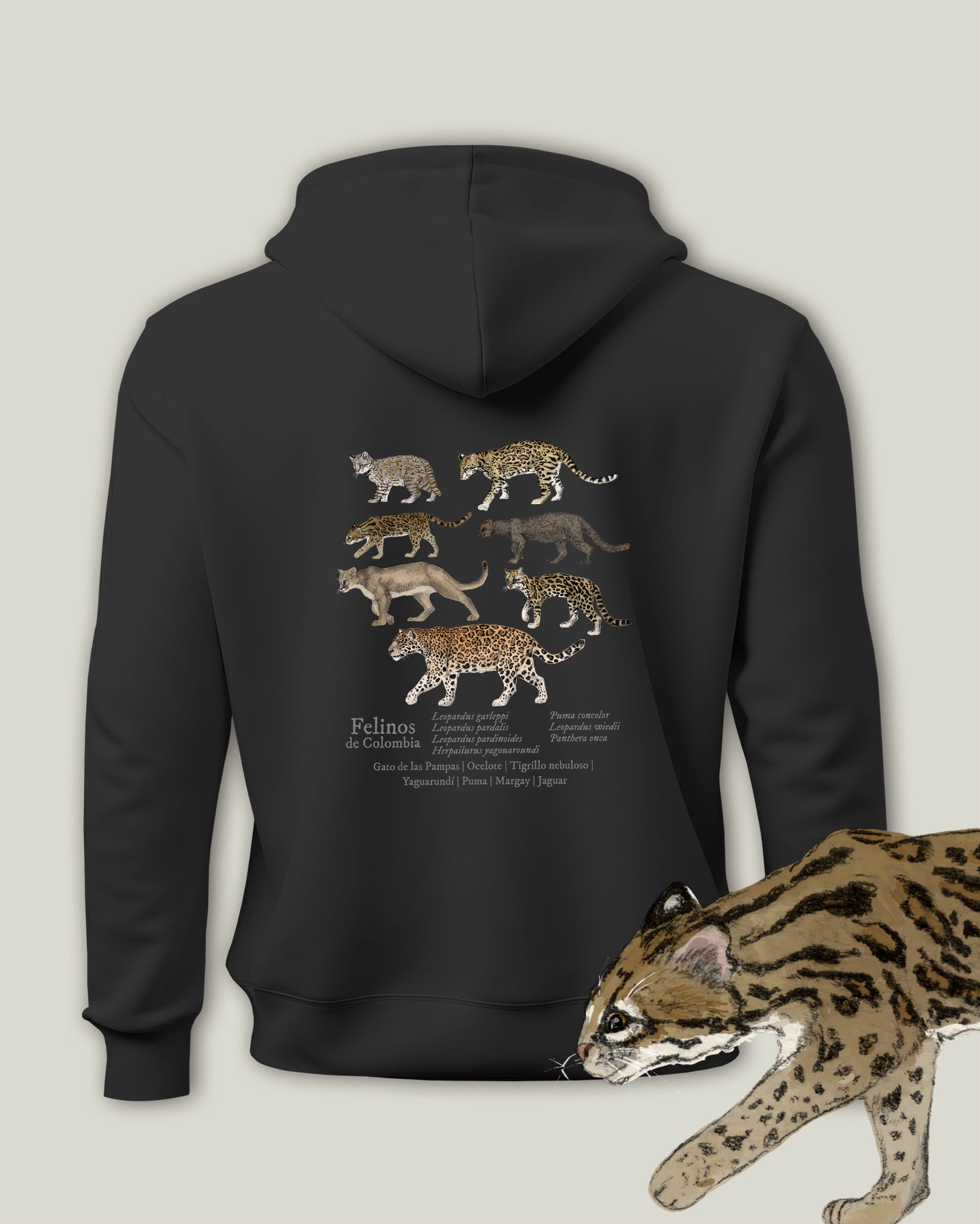 Hoodie Felinos de Colombia