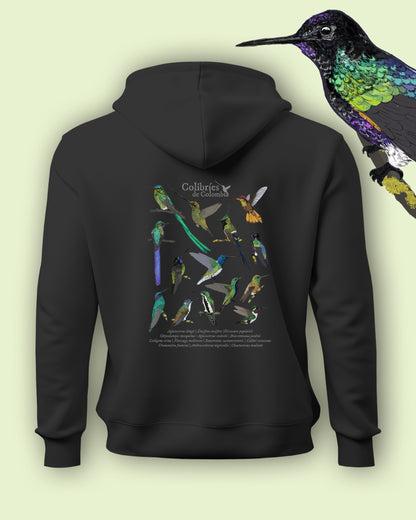 Hoodie Colibríes de Colombia