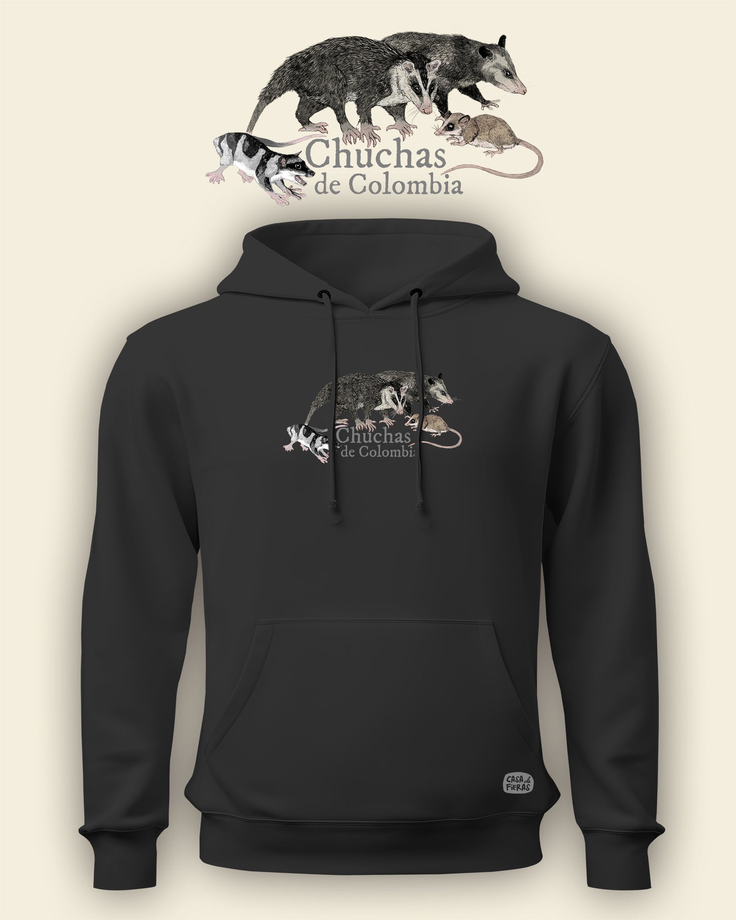 Hoodie Chuchas de Colombia