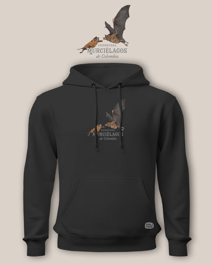 Hoodie Murciélagos de Colombia |  Buzo con capucha y bolsillo frontal