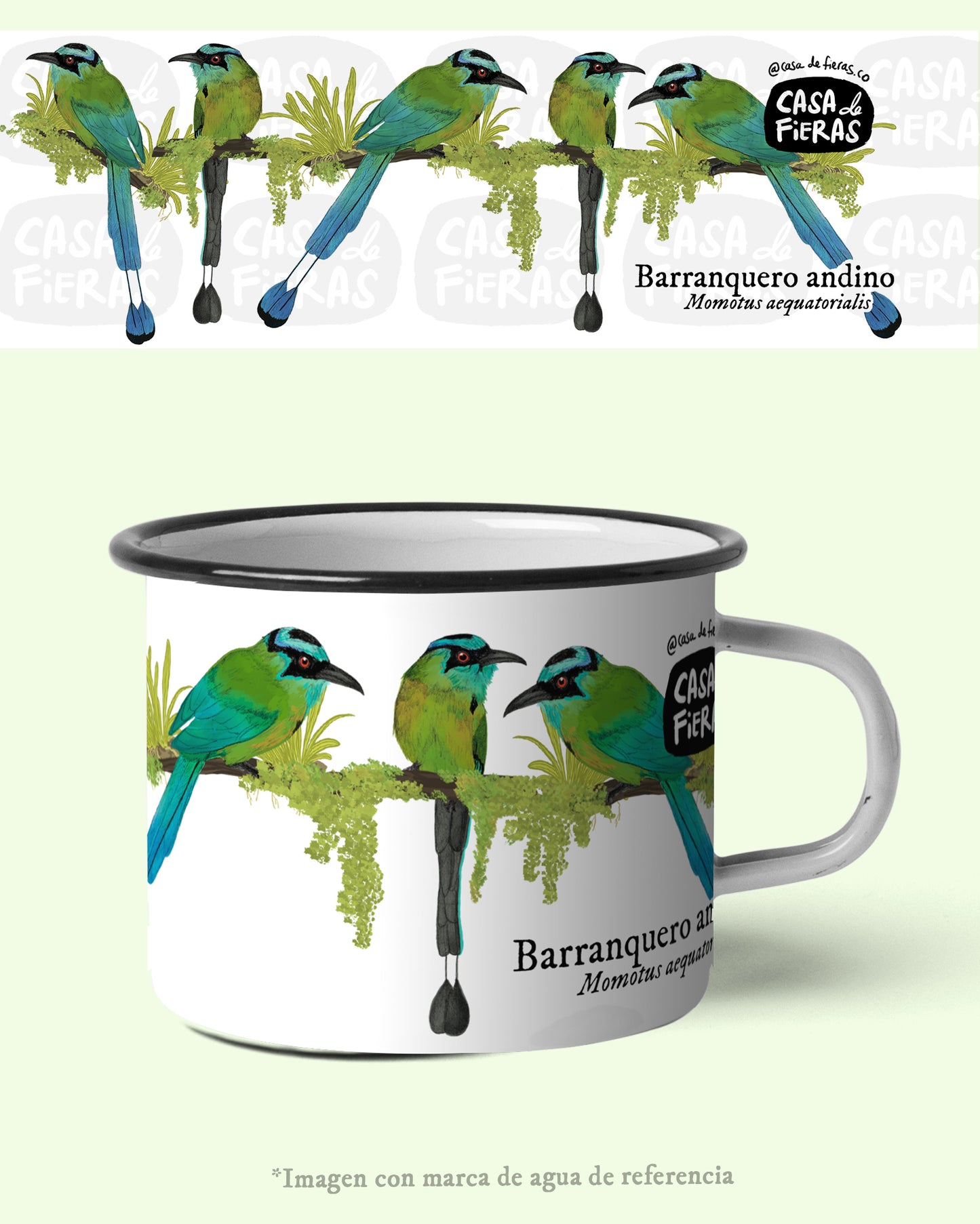 Mug de peltre Barranquero
