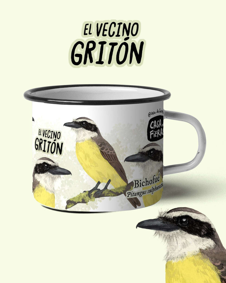 Mug de peltre Bichofué | Casa de Fieras