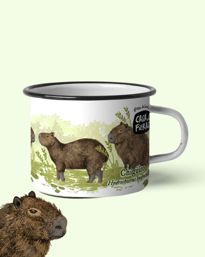 Mug de peltre Chigüiro | Casa de Fieras