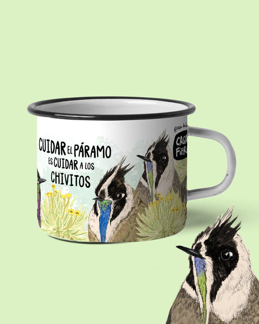Mug de peltre Chivitos de páramo