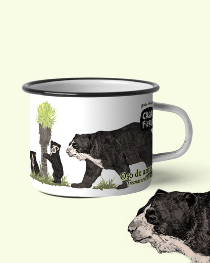 Mug de peltre Oso de Anteojos