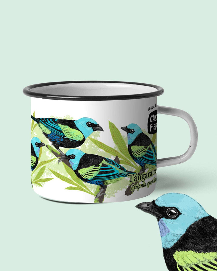 Mug de peltre Tángara Real | Casa de Fieras