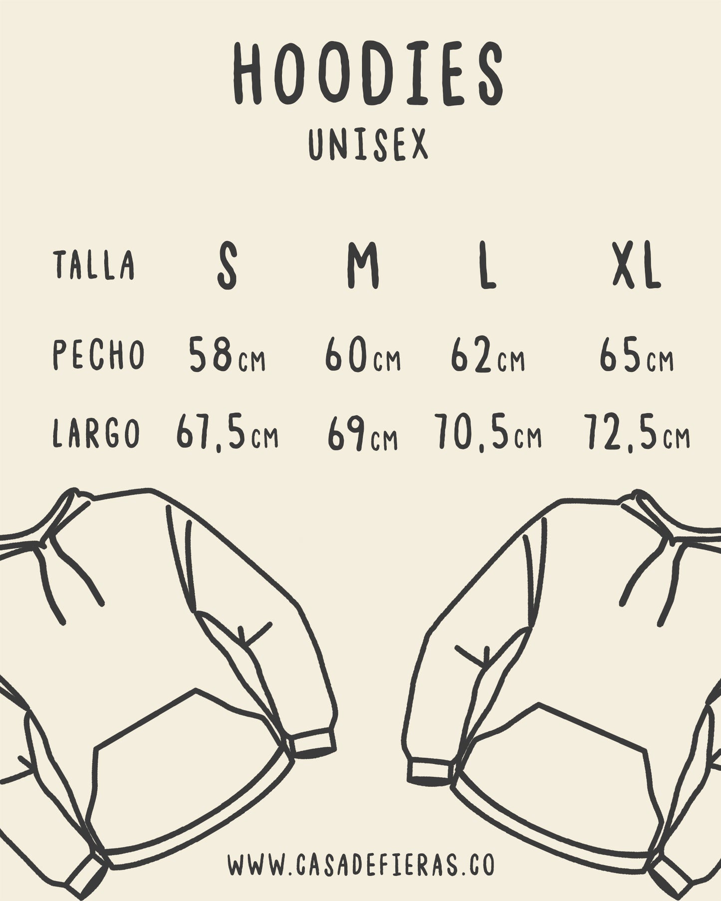 Hoodie Tiburones de Colombia