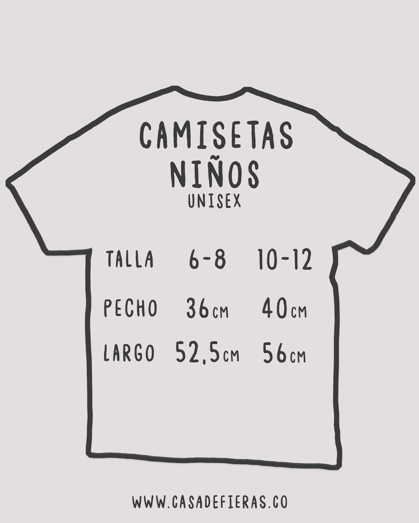 Camiseta Niños Cría de Danta
