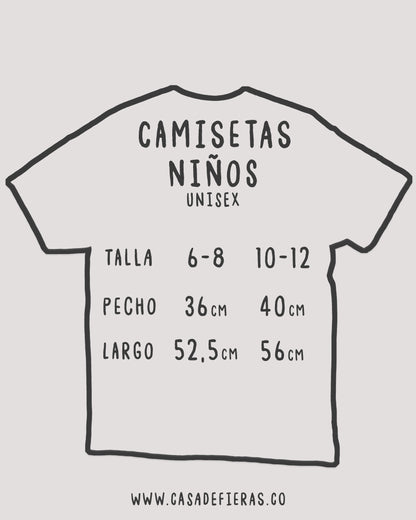 Camiseta Niños Cría de Danta