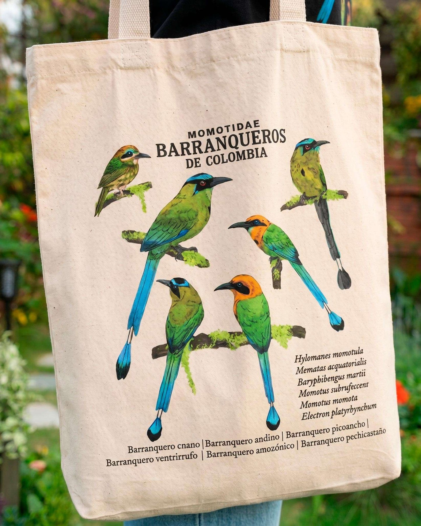Tote Bag Barranqueros de Colombia | 100% Algodón | Crudo Casa de Fieras